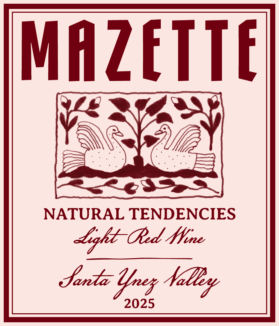 2025 "Natural Tendencies" Light Red